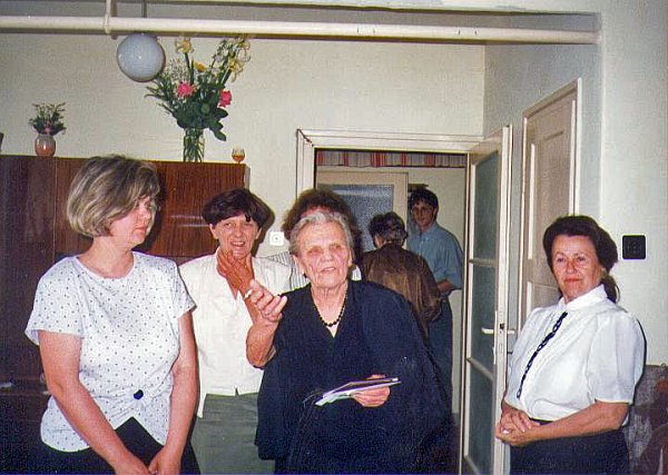 A vasdiploma átadásakor 1994-ben